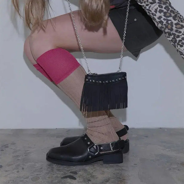 [BUNJANG] RAVE Veil Micro Bag Black (Discontinued) / [단종] 레이브 베일 마이크로 백 블랙