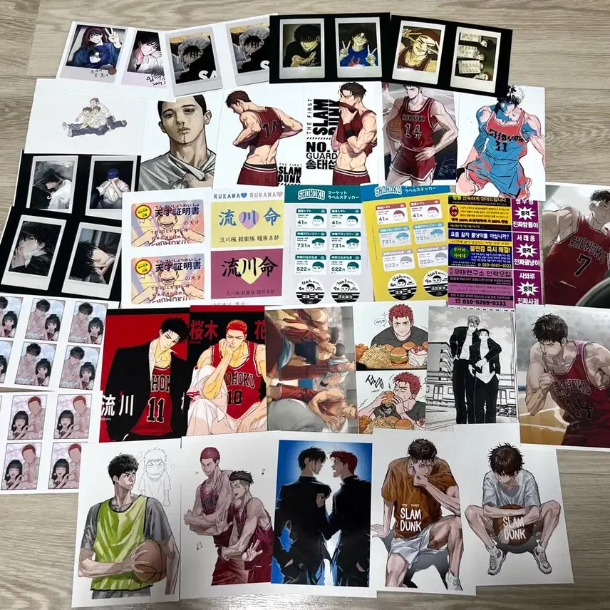 [BUNJANG] Slam Dunk Park Tae-joon Transparent Photocard Set / 슬램덩크 프박 농바님 투명 포카 판매