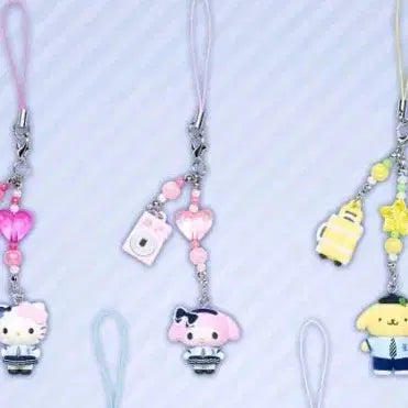 [BUNJANG] Sanrio Kirameki School Series School Uniform Strap - Mamet / 키티 교환도 가능) 산리오 키라메키 스쿨시리즈 교복 스트랩 마멜