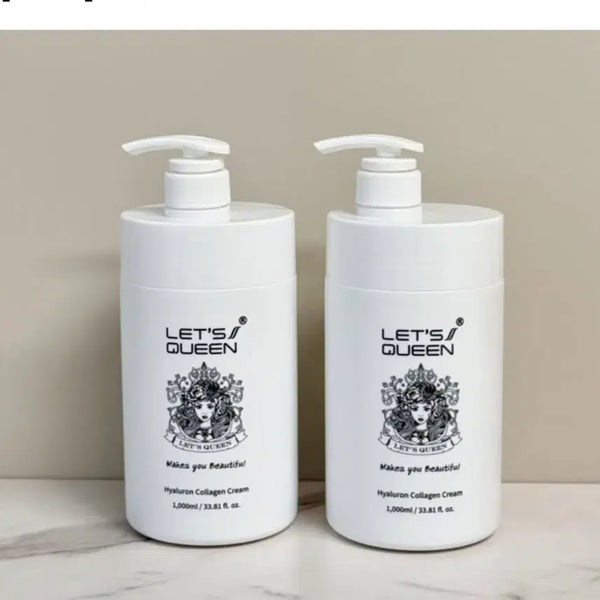 [BUNJANG] Let's Queen Hyaluron Collagen Cream 1000ml / (새상품)레츠퀸 히알루론 콜라겐 크림 1000ml