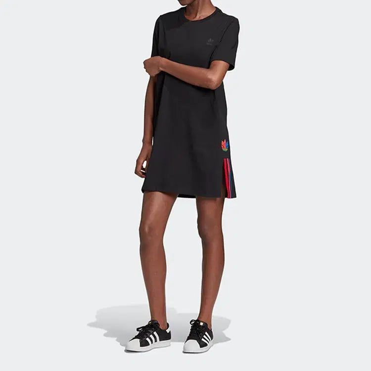 [BUNJANG] Adidas 3D Three-Stripes Dress / 아디다스) 거의새거 3D 삼선 원피스 - 55