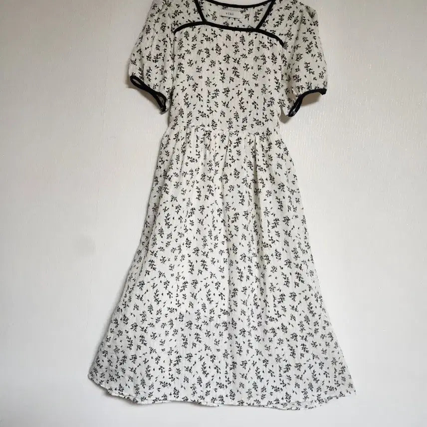 [BUNJANG] Viki 2023 Flower Pattern Long Dress / viki비키2023 롱원피스55~66반