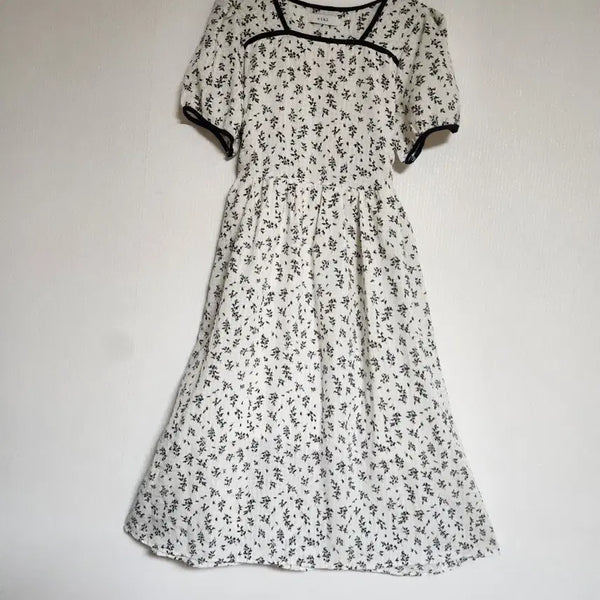 [BUNJANG] Viki 2023 Flower Pattern Long Dress / viki비키2023 롱원피스55~66반