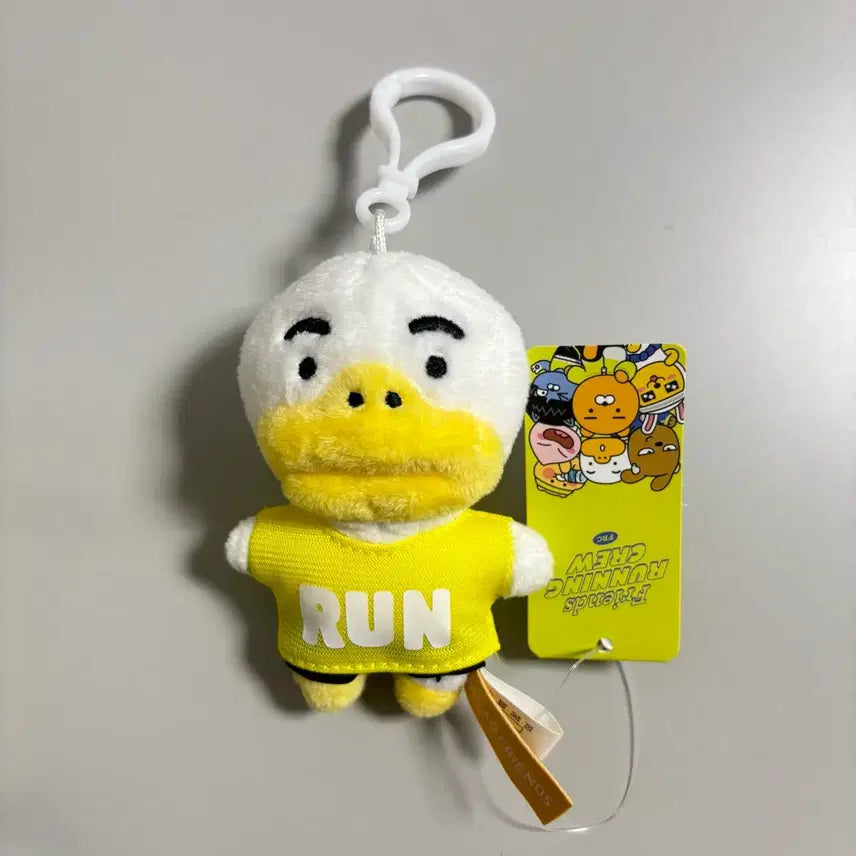 [BUNJANG] Kakao Friends Tube Running Crew Doll Keyring 8cm / [신제품]정품 카카오프렌즈 튜브 러닝크루 인형키링 8cm