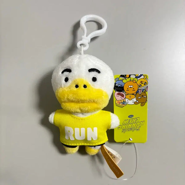 [BUNJANG] Kakao Friends Tube Running Crew Doll Keyring 8cm / [신제품]정품 카카오프렌즈 튜브 러닝크루 인형키링 8cm