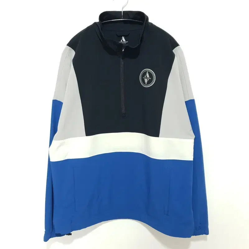 [BUNJANG] Skechers Half Zip-up Windbreaker Jacket L_M0680 / 스케쳐스 하프집업 바람막이 L_M0680