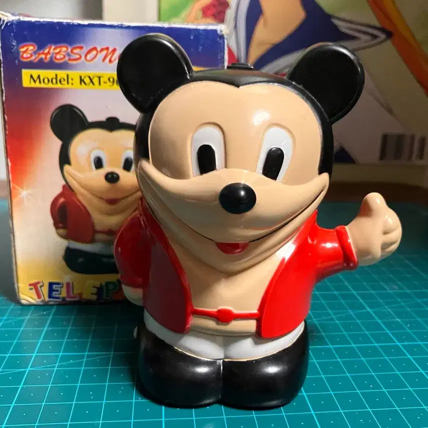 [BUNJANG] Vintage Mickey Mouse Rotary Phone / 고전 미키마우스 전화기