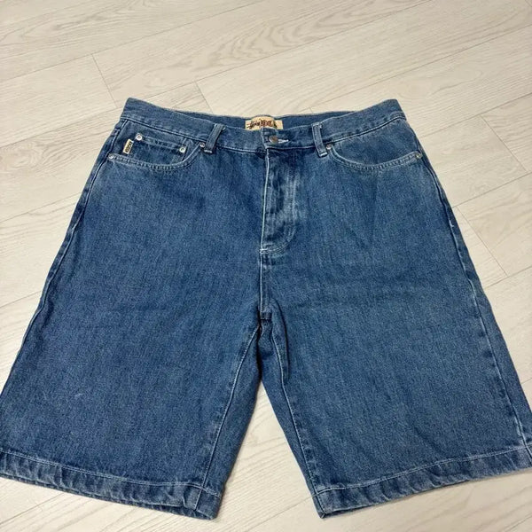[BUNJANG] Stussy Denim Big Ol Shorts / 스투시 데님 빅올 쇼츠 반바지 32