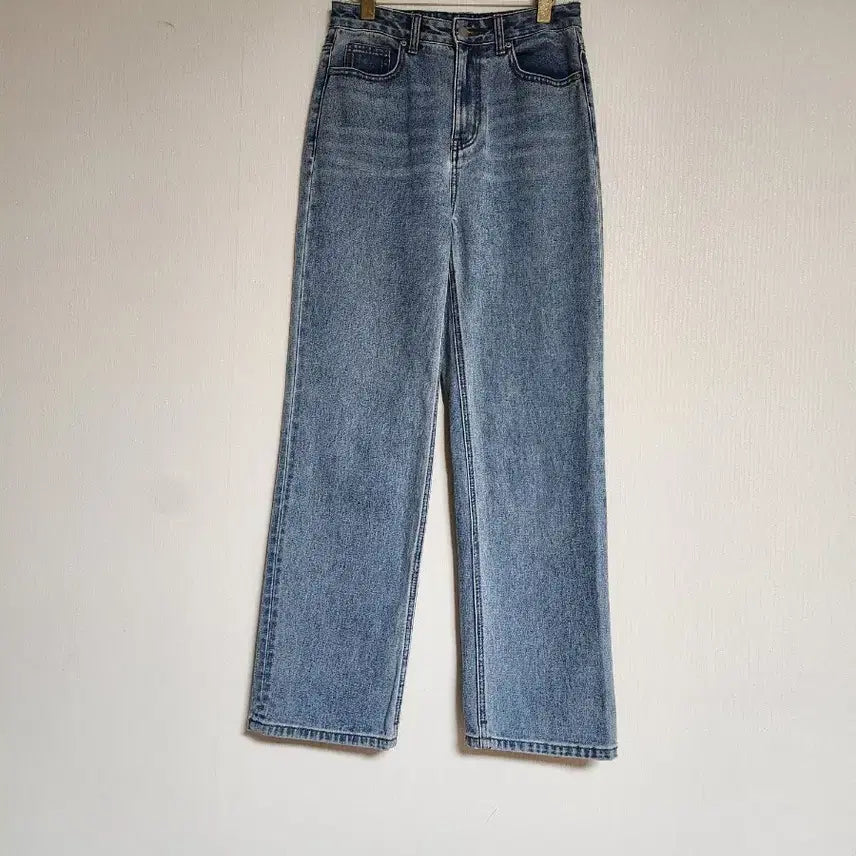 [BUNJANG] Musinsa Standard 2024 Semi Wide Denim Long Pants / 무신사스텐다드2024세미와이드 데님 롱팬츠26~27