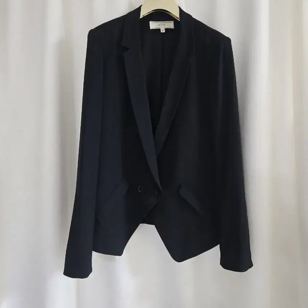 [BUNJANG] Atelier Vanessa Bruno Rayon Black Jacket / 아떼바네사브루노 레이온 블랙 자켓