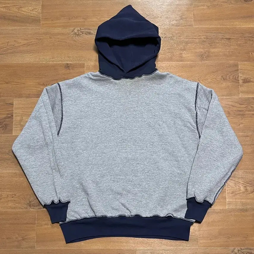 [BUNJANG] 80s Vintage Russell Double Face Hoodie / 80s 빈티지 러셀 더블페이스 후드
