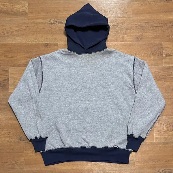 [BUNJANG] 80s Vintage Russell Double Face Hoodie / 80s 빈티지 러셀 더블페이스 후드