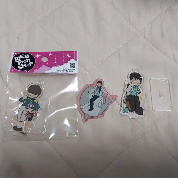 [BUNJANG] HAPHA (Legal Pirate Parfait) Sage Bundle Set Acrylic Stand & Badge / 급전, 일괄) 합해파 합법해적파르페 세이지 도결문 아크릴