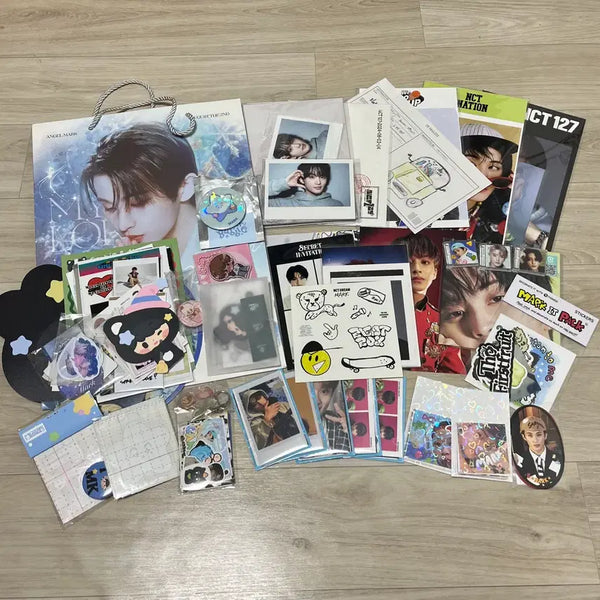 [BUNJANG] NCT Mark Bundle Set - Official & Unofficial Goods / nct 마크 공굿 비공굿 일괄 양도