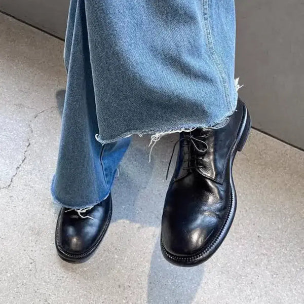 [BUNJANG] GRDS Blucher 08 Black Leather Oxfords / grds blucher 08 black 그라더스 블루처