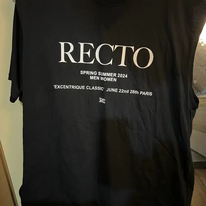 [BUNJANG] RECTO Ribbed Tank Top / 렉토 나시