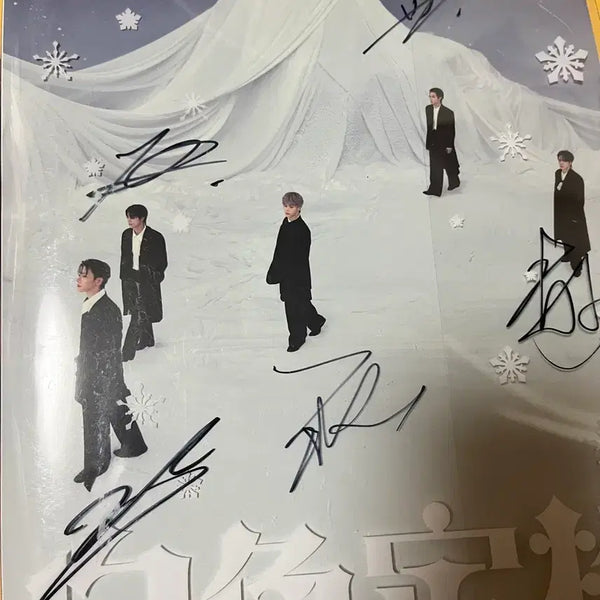[BUNJANG] WayV Signed Winter Special Album 'Eternal White' Photobook / Way V 싸인앨범 비매 포토북
