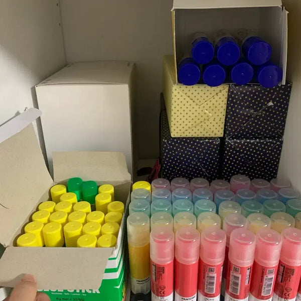 [BUNJANG] Jong-i-Nara Glue Stick Bundle (37 pcs) / 종이나라 고체풀 15g 37개 외 (일괄)