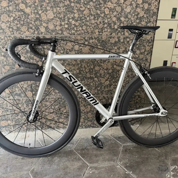 [BUNJANG] Tsunami SNM100 Complete Bike Silver M Size / 쓰나미 snm100 실버m사이즈 완차 판/대/교