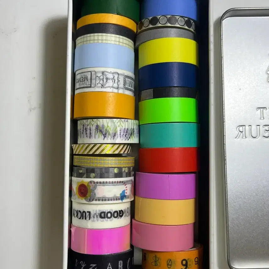 [BUNJANG] Assorted Design Masking Tape Set / 다양한디자인 마스킹 테이프