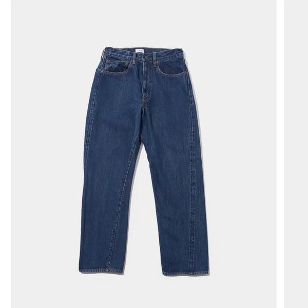 [BUNJANG] CIOTA New Tapered Damage Blue Denim Pants 32 / 시오타 뉴테이퍼드 데미지 블루 데님 32