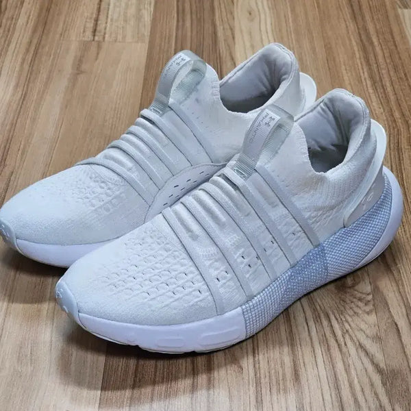 [BUNJANG] Under Armour UA HOVR Phantom 3 Slip Running Shoes - White (Size 275mm) / 언더아머 UA 호버 팬텀 3 슬립 275 (270 ~275)