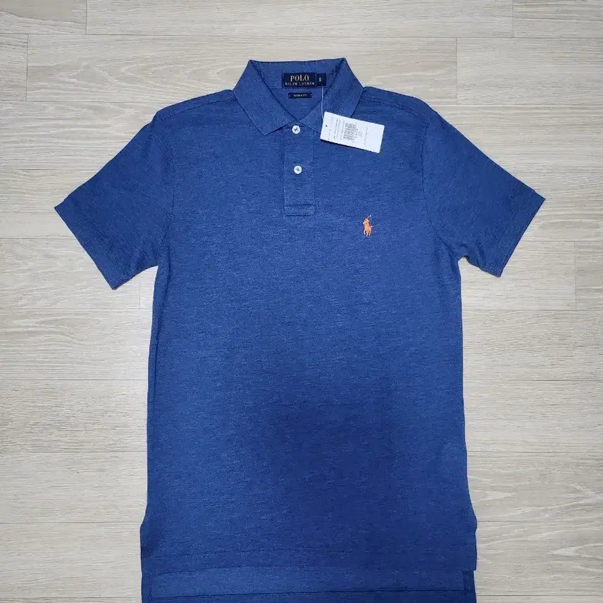 [BUNJANG] Polo Ralph Lauren Spectrum Blue Short Sleeve Polo Shirt S / 폴로 랄프로렌 스팩트럼 블루 반팔 카라티S