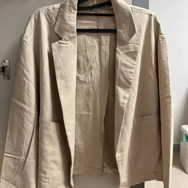 [BUNJANG] Eric Javits Cropped Summer Jacket / 에릭자비츠 크롭 여름자켓