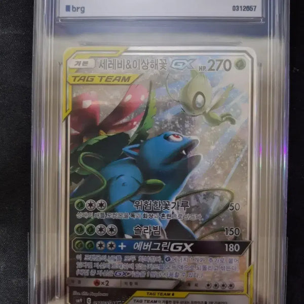 [BUNJANG] Pokemon Card Celebi & Venusaur GX Special Illustration / 포켓몬카드 세레비&이상해꽃 GX 특일