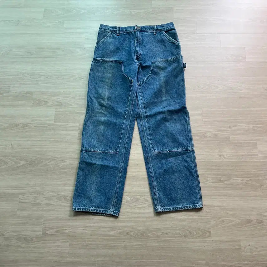 [BUNJANG] Carhartt B73 Double Knee Denim Pants / [38X32] 빈티지 칼하트 더블니 데님 B73 dst