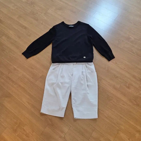 [BUNJANG] Bermuda Linen 7-Part Pants / 버뮤다린넨 7부 팬츠