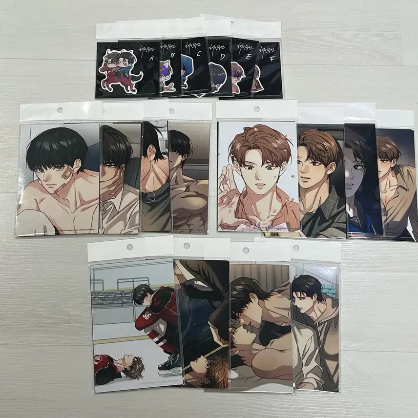 [BUNJANG] Haebing Gokseon Rebom Sticker and Photo Bundle / 해빙곡선 레봄 온리 조각스티커 인화사진 양도