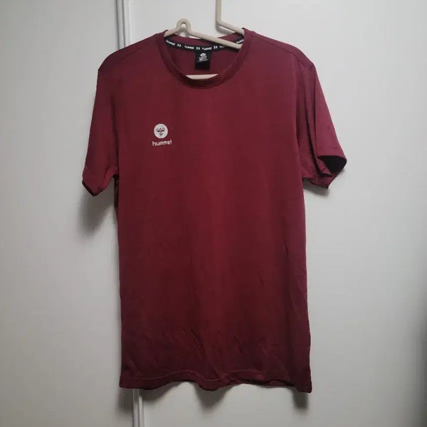 [BUNJANG] Hummel T-shirt Burgundy Size 100 / 험멜 반팔티 버건디 100사이즈