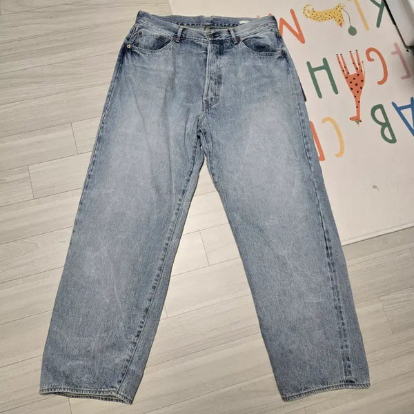 [BUNJANG] Comoli Bleach Denim Pants Size 2 / 22aw 코모리 블리치 데님 2사이즈