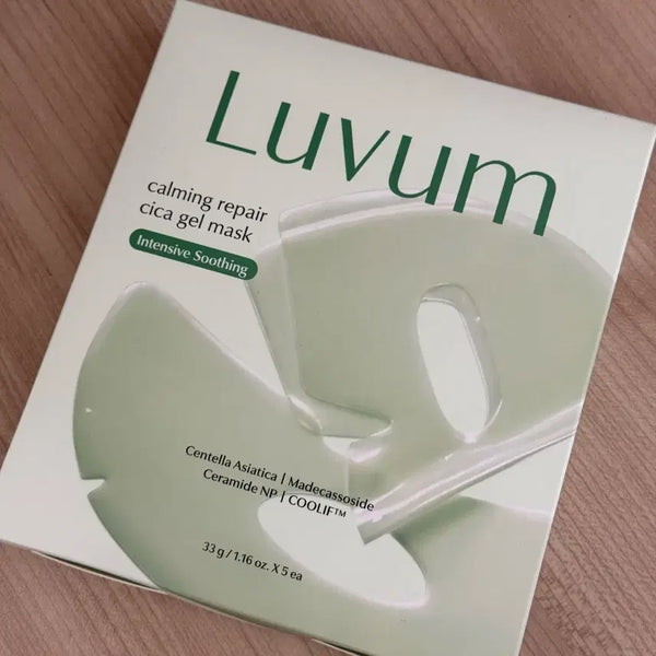 [BUNJANG] Ruvien Centella Gel Mask 5 Sheets / 러븀 어린시카 겔 마스크 5매