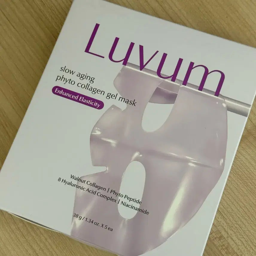 [BUNJANG] Re:Bum Collagen Gel Mask 5 Sheets / 러븀 콜라겐 겔 마스크 5매
