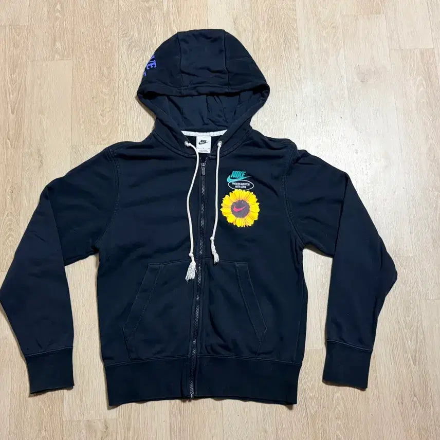 [BUNJANG] Nike Sunflower Hoodie Zip-Up - Size S / 나이키 해바라기 후드집업 - S사이즈