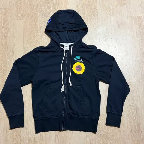 [BUNJANG] Nike Sunflower Hoodie Zip-Up - Size S / 나이키 해바라기 후드집업 - S사이즈