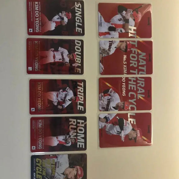 [BUNJANG] KIA Tigers Kim Do-young Cycling Hits Photocard Bundle Set / KIA 김도영  싸이클링 히트 포카 일괄
