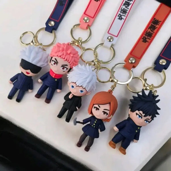 [BUNJANG] Jujutsu Kaisen Character Keychain Set / 주술회전키링