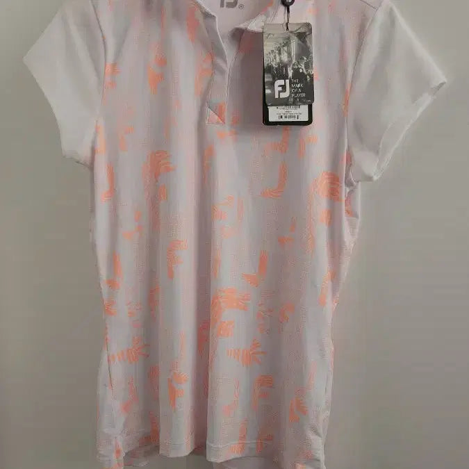 [BUNJANG] Footjoy Women's Golf Short Sleeve Polo Shirt Pink / 풋조이 여성 골프 반팔 카라티 핑크 새제품
