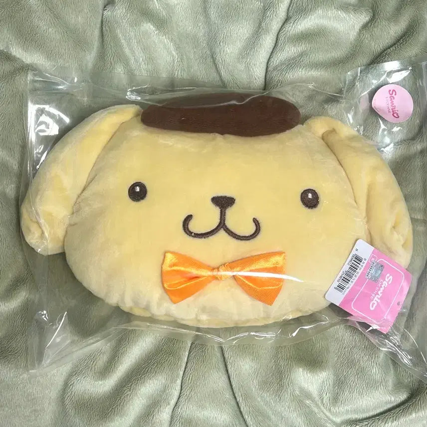 [BUNJANG] Sanrio Pompompurin Face Crossbody Bag / 택0,새상품) 산리오 폼폼푸린 얼굴 크로스백