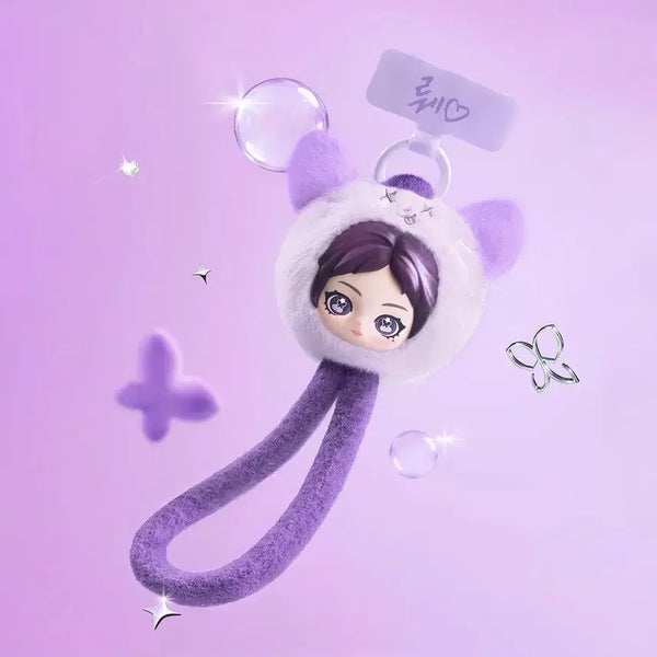 [BUNJANG] POP MART Aespa Ningning Fluffy Strap / 정품 새상품)팝마트 에스파 플러피 닝닝 스트랩 뤠