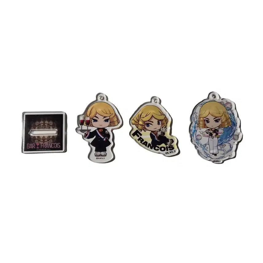 [BUNJANG] Dr. STONE François Acrylic Keyring / 닥터스톤 프랑소와 아크릴,키링