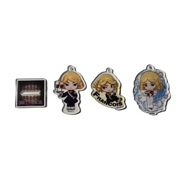 [BUNJANG] Dr. STONE François Acrylic Keyring / 닥터스톤 프랑소와 아크릴,키링