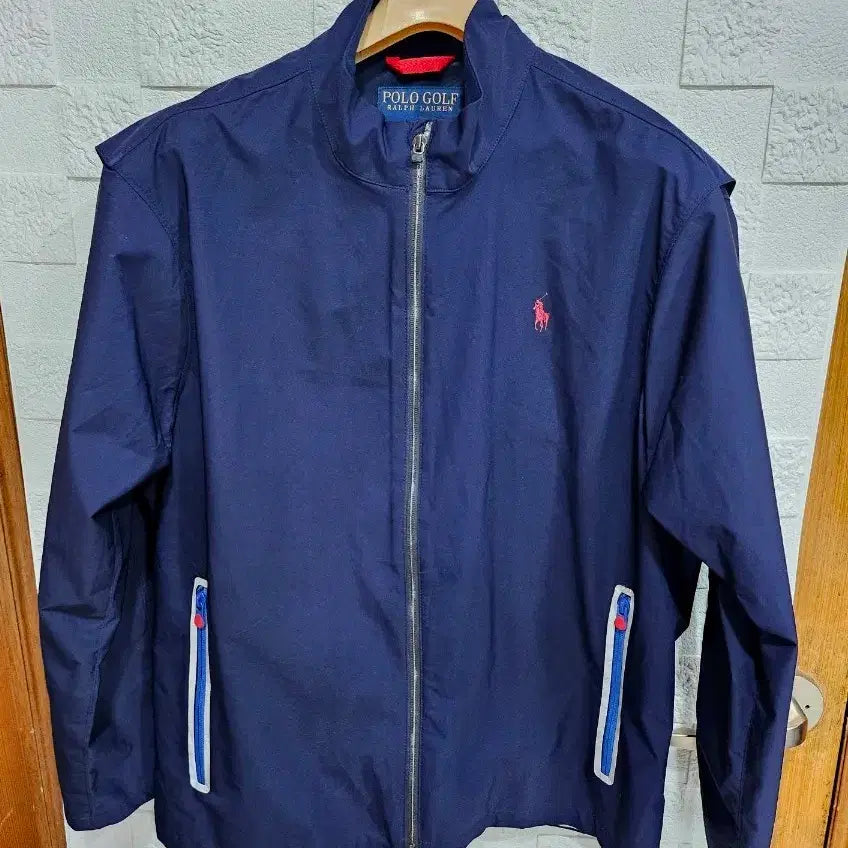 [BUNJANG] Polo Ralph Lauren Navy Windbreaker Jacket M / 무배)폴로 골프 랄프로렌 네이비 바람막이 M