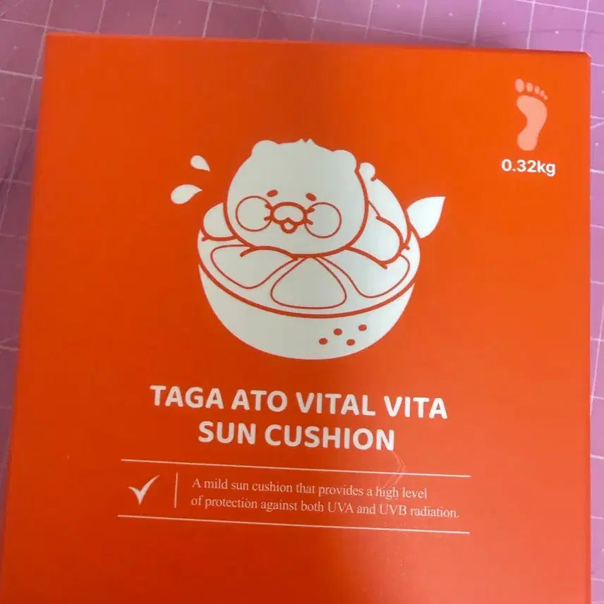 [BUNJANG] Tag A TO Vital Vita Sun Cushion SPF50+ PA++++ / (새상품)타가 아토 바이탈 비타 선 쿠션