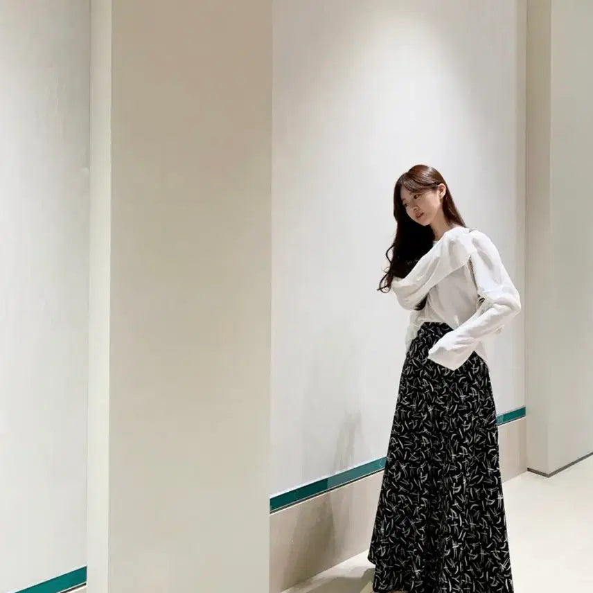 [BUNJANG] Bicini Camille Maxi Skirt Black / 바이씨니 제작 카밀맥시sk