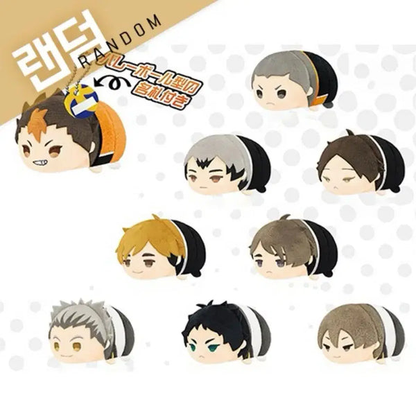 [BUNJANG] Haikyuu!! Mochi Mochi Mascot Plush Keychain Kita Shinsuke / 하이큐 모찌모찌 마스코트 인형 키링 키타 신스케