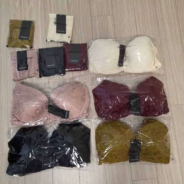 [BUNJANG] Vera Wang Underwear Set (5 Pieces, Size 80C) / 베라왕 속옷5세트 80C 새상품